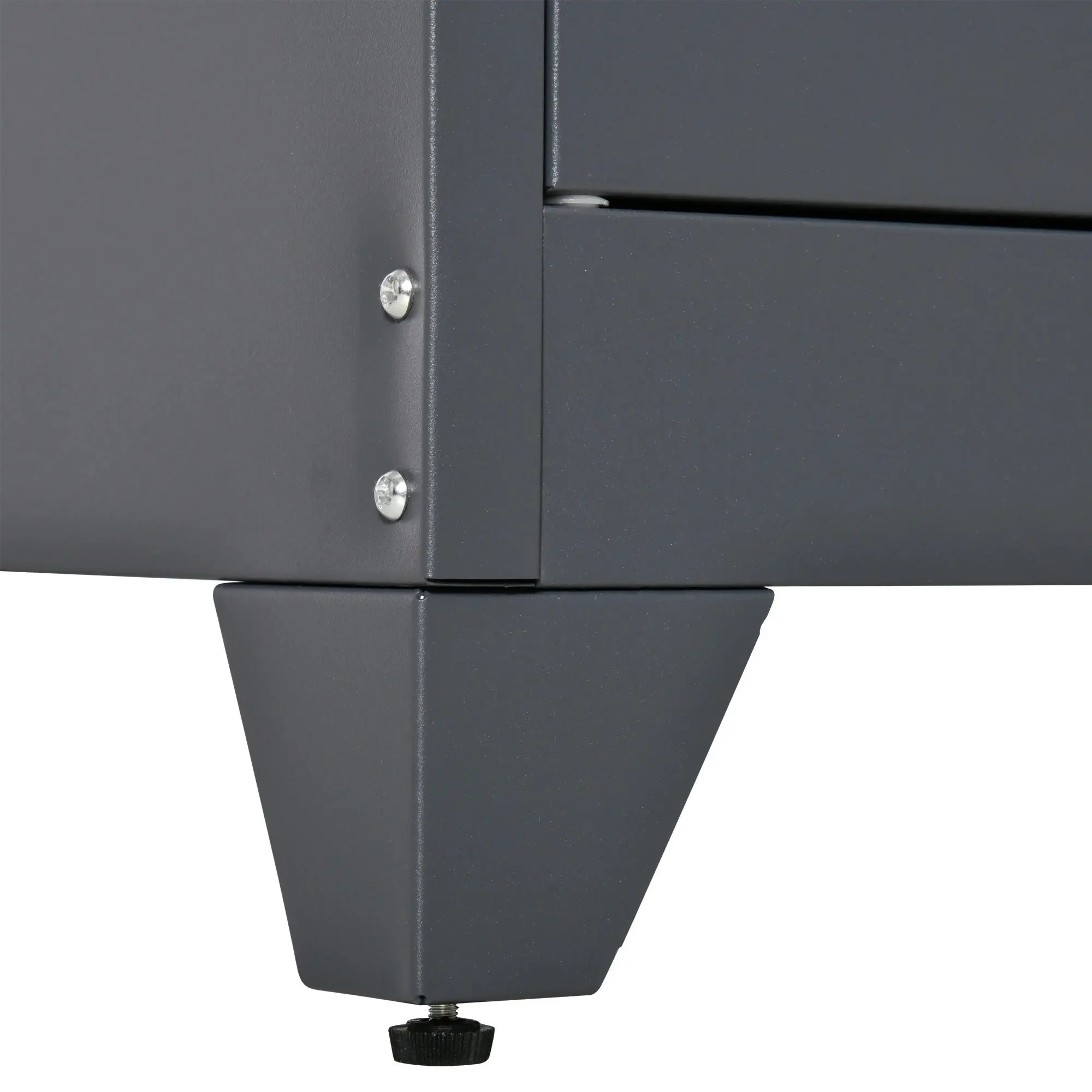 Tumba de birou Homcom 838-148GY (Grey) - 9