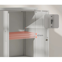 Офисный шкафчик Homcom 924-121V01WT (White) Thumb