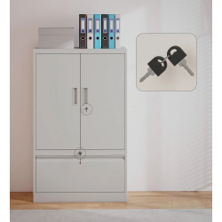 Офисный шкафчик Homcom 924-121V01WT (White) Thumb