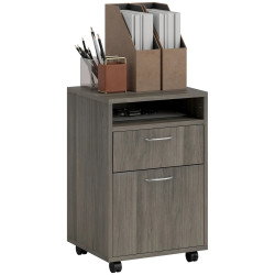 Тумба выкатная Homcom 836-027V82GY (Grey) Thumb