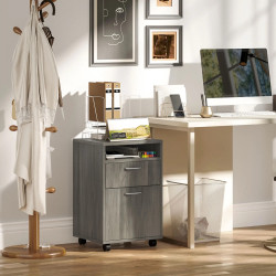 Тумба выкатная Homcom 836-027V82GY (Grey) Thumb