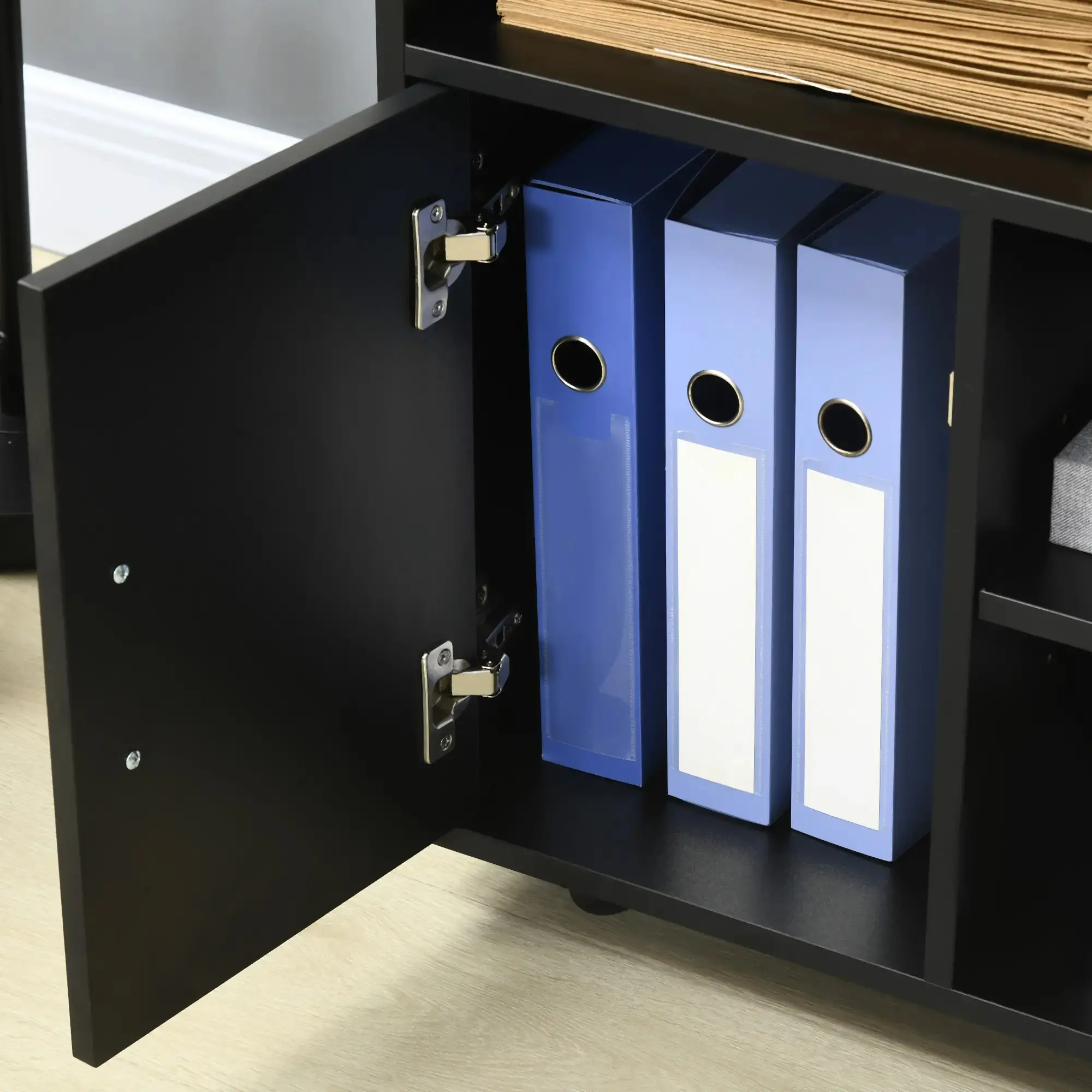 Тумба выкатная Homcom 924-012BK (Black) - 6