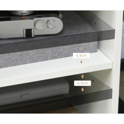 Tumba cu rotile Homcom 924-012WT (White) Thumb