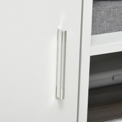 Tumba cu rotile Homcom 924-012WT (White) Thumb