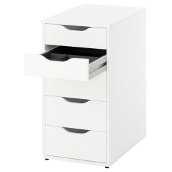 Комод офисный Ikea Alex 36x70 (Белый) Thumb