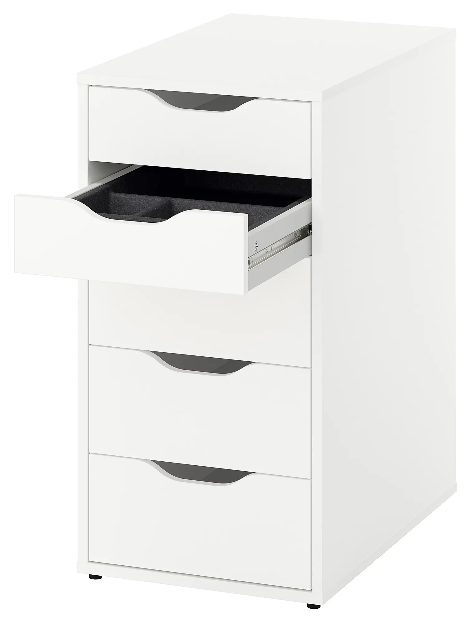 Комод офисный Ikea Alex 36x70 (Белый) - 2