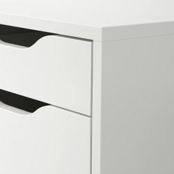 Комод выкатной Ikea Alex 36x50 (Белый) Thumb