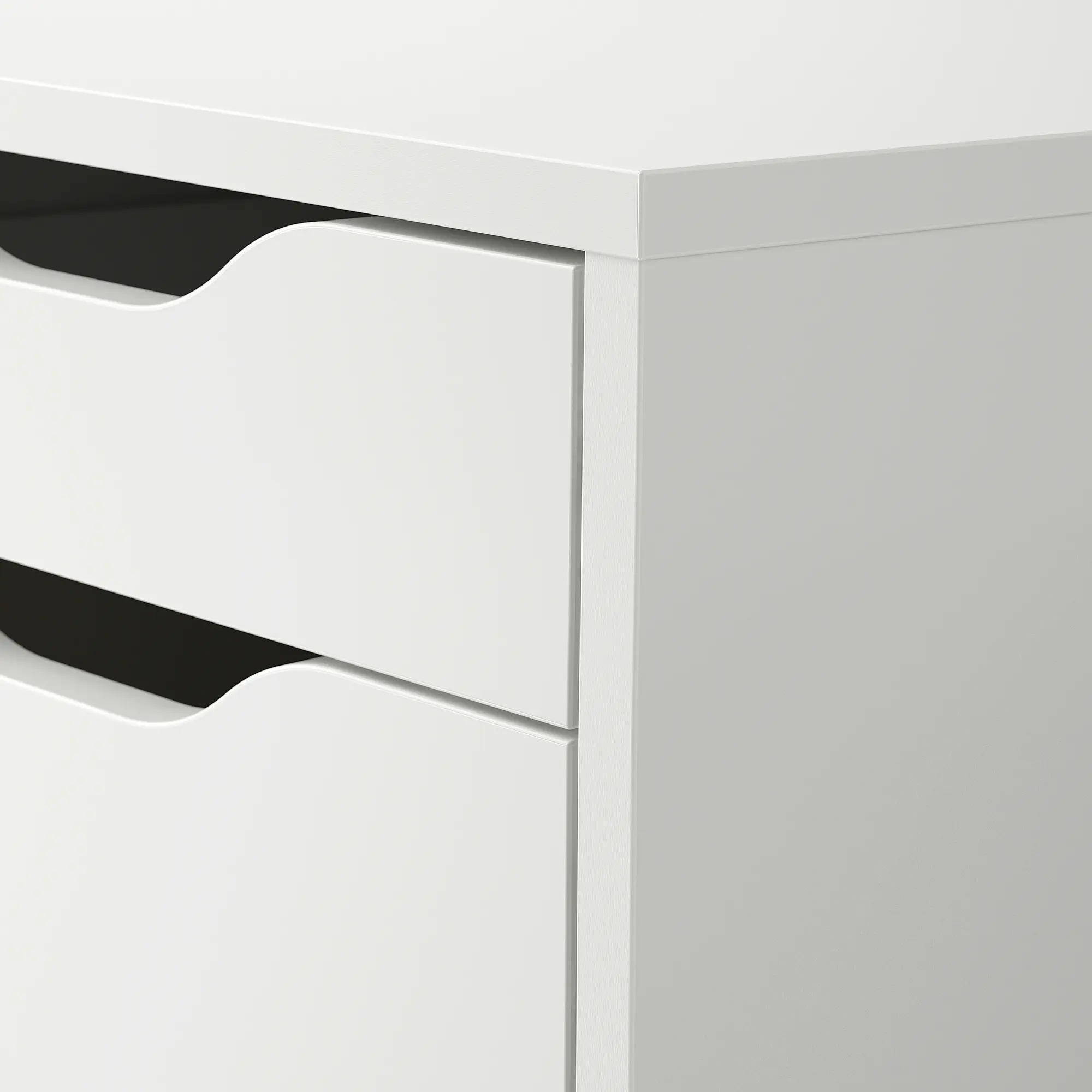 Комод выкатной Ikea Alex 36x50 (Белый) - 3