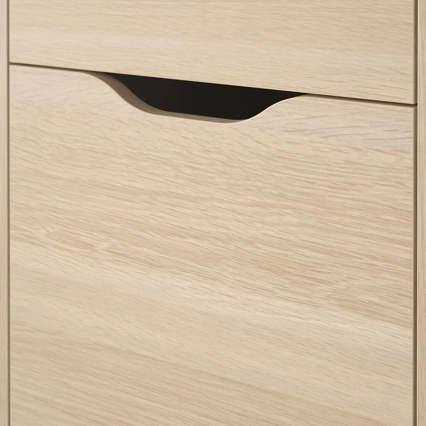 Комод выкатной Ikea Alex 36x50 (Состаренный дуб) - 3