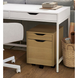 Комод выкатной Ikea Alex 36x50 (Состаренный дуб)
