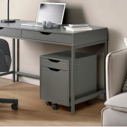 Комод выкатной Ikea Alex 36x50 (Темно-серый)