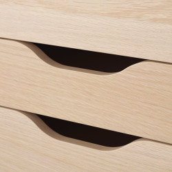 Комод выкатной Ikea Alex 36x76 (Дуб) Thumb