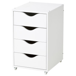 Комод выкатной Ikea Friidrott 35x56 (Белый) Thumb