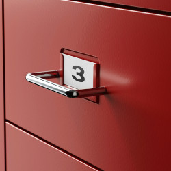 Комод выкатной Ikea Helmer 28x44x65 (Красный) Thumb