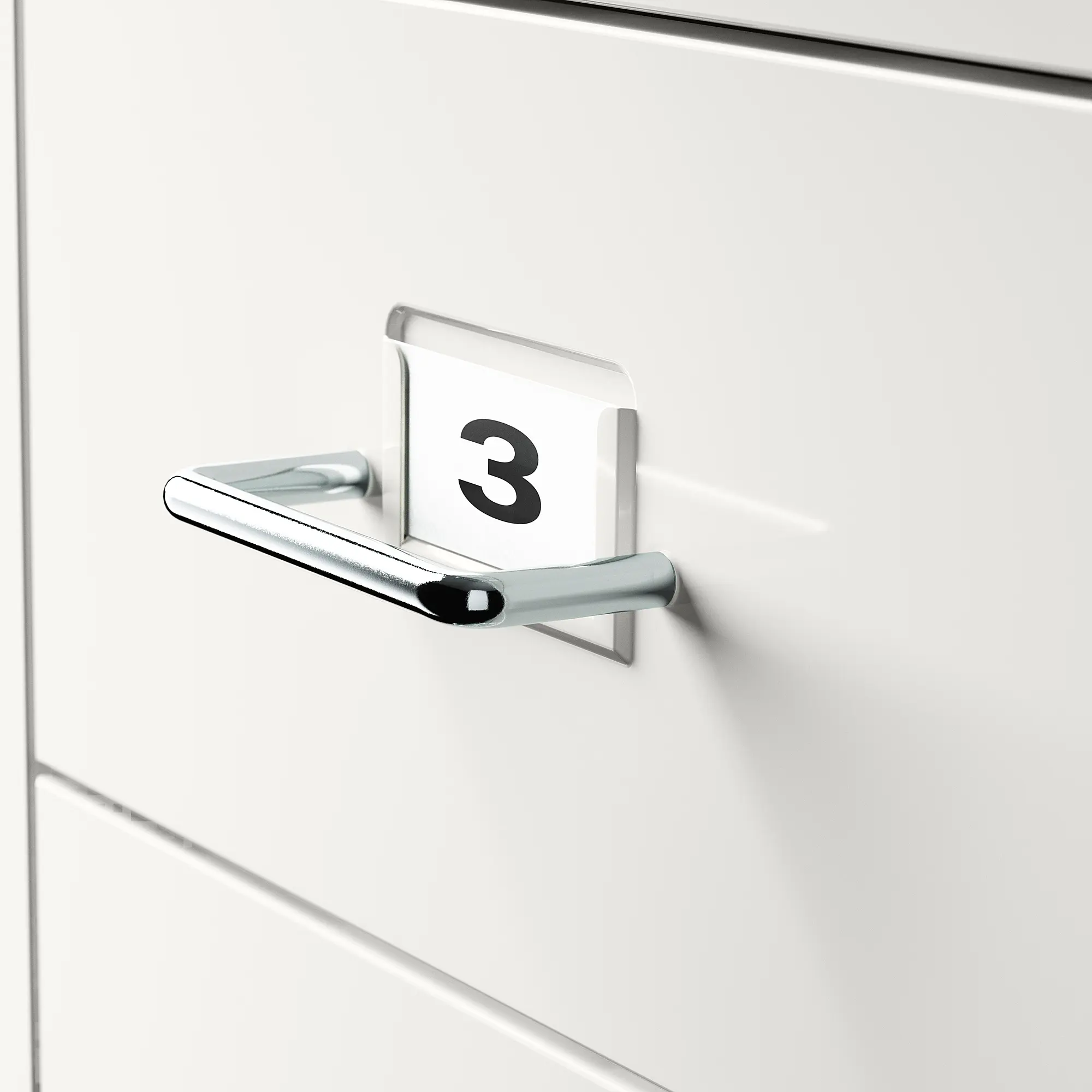 Комод выкатной Ikea Helmer 28x65 (Белый) - 2