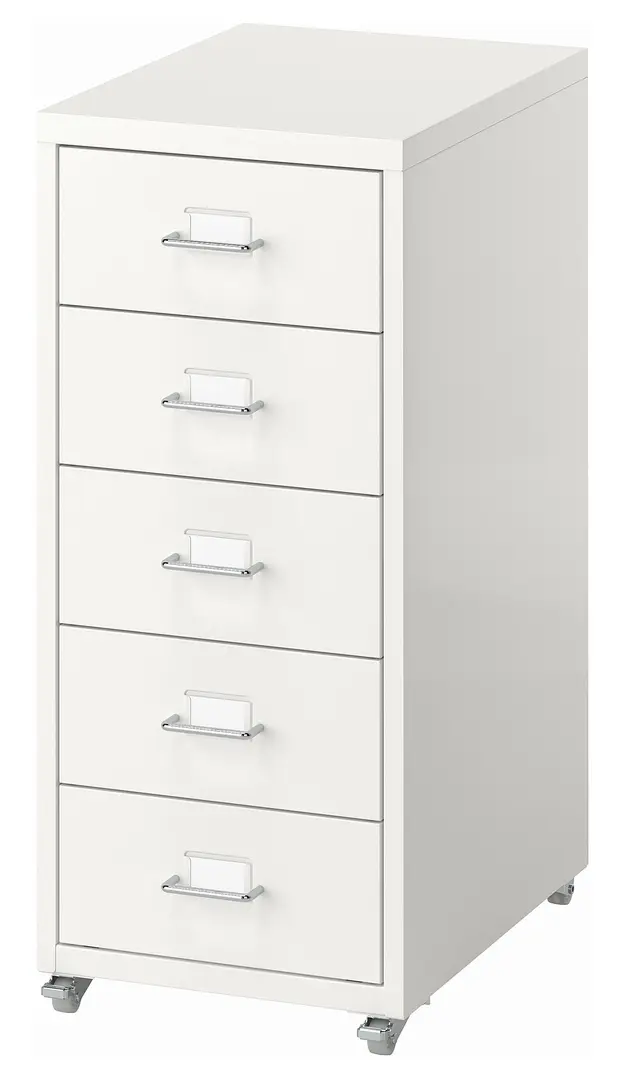 Комод выкатной Ikea Helmer 28x65 (Белый)