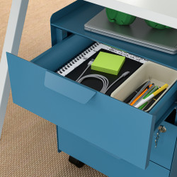 Комод выкатной Ikea Trotten (Синий) Thumb