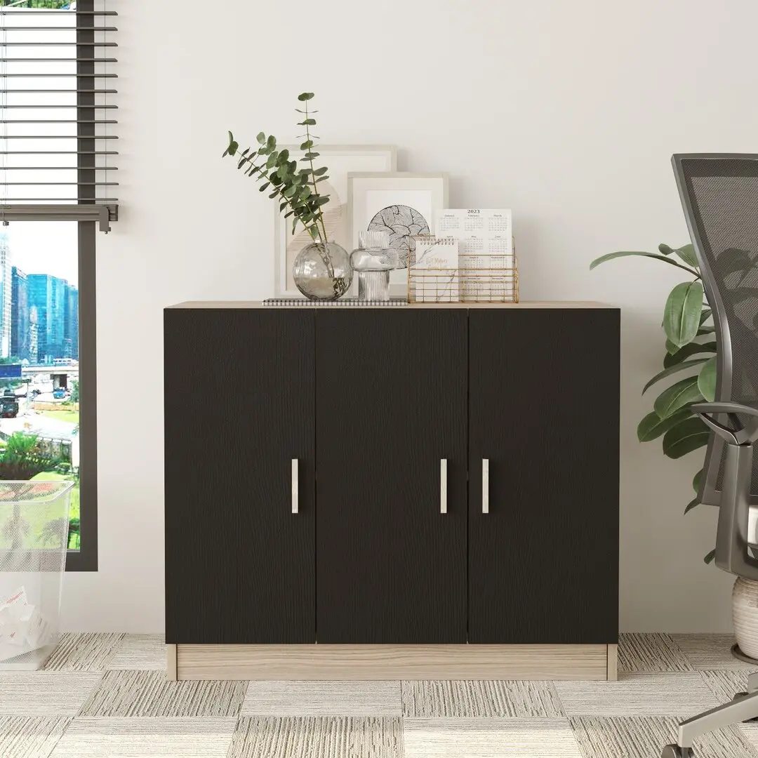 Офисная тумба Mirage Meble Vo5-Ob (Oak/Black)