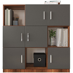 Офисная тумба Mirage Meble Vo7-Ba (Walnut/Anthracite) Thumb