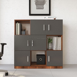 Офисная тумба Mirage Meble Vo7-Ba (Walnut/Anthracite)