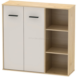 Tumba de birou Tempo Kondela Maurus NEW MA32 (Artisan Oak/Cashmere)