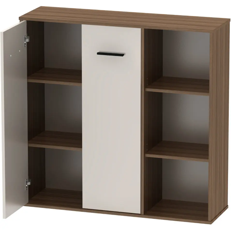Tumba de birou Tempo Kondela Maurus NEW MA32 (Tabacco Walnut/Cashmere) - 2