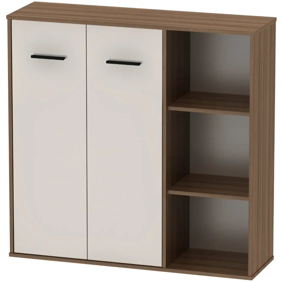 Tumba de birou Tempo Kondela Maurus NEW MA32 (Tabacco Walnut/Cashmere)