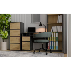 Шкафчик TopEshop Alma (Anthracite/Artisan Oak) Thumb