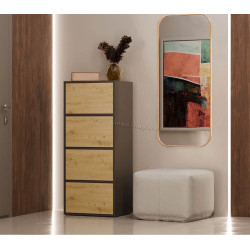 Dulap TopEshop Alma (Anthracite/Artisan Oak)