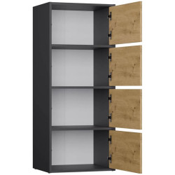 Шкафчик TopEshop Alma (Anthracite/Artisan Oak) Thumb