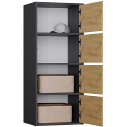 Шкафчик TopEshop Alma (Anthracite/Artisan Oak) Thumb