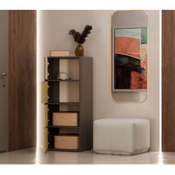 Шкафчик TopEshop Alma (Anthracite/Artisan Oak) Thumb