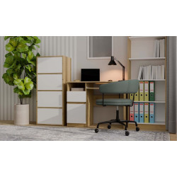 Dulap TopEshop Alma (Artisan Oak/White) Thumb