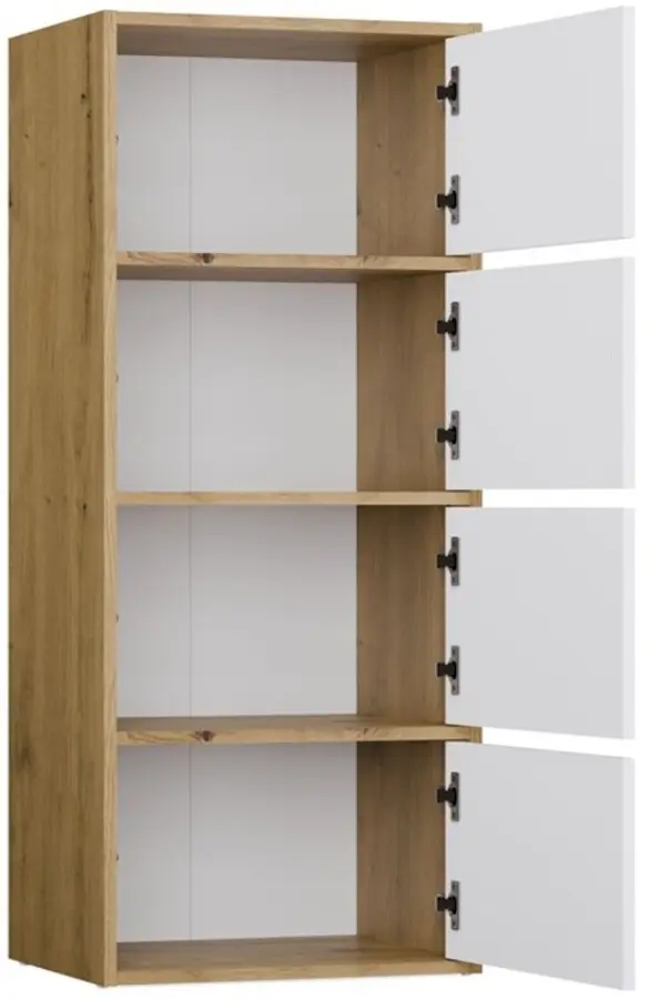 Dulap TopEshop Alma (Artisan Oak/White) - 5