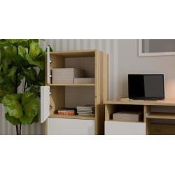 Dulap TopEshop Alma (Artisan Oak/White) Thumb