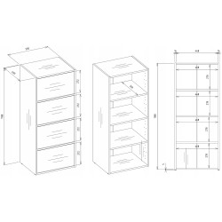 Dulap TopEshop Alma (Cashmere) Thumb