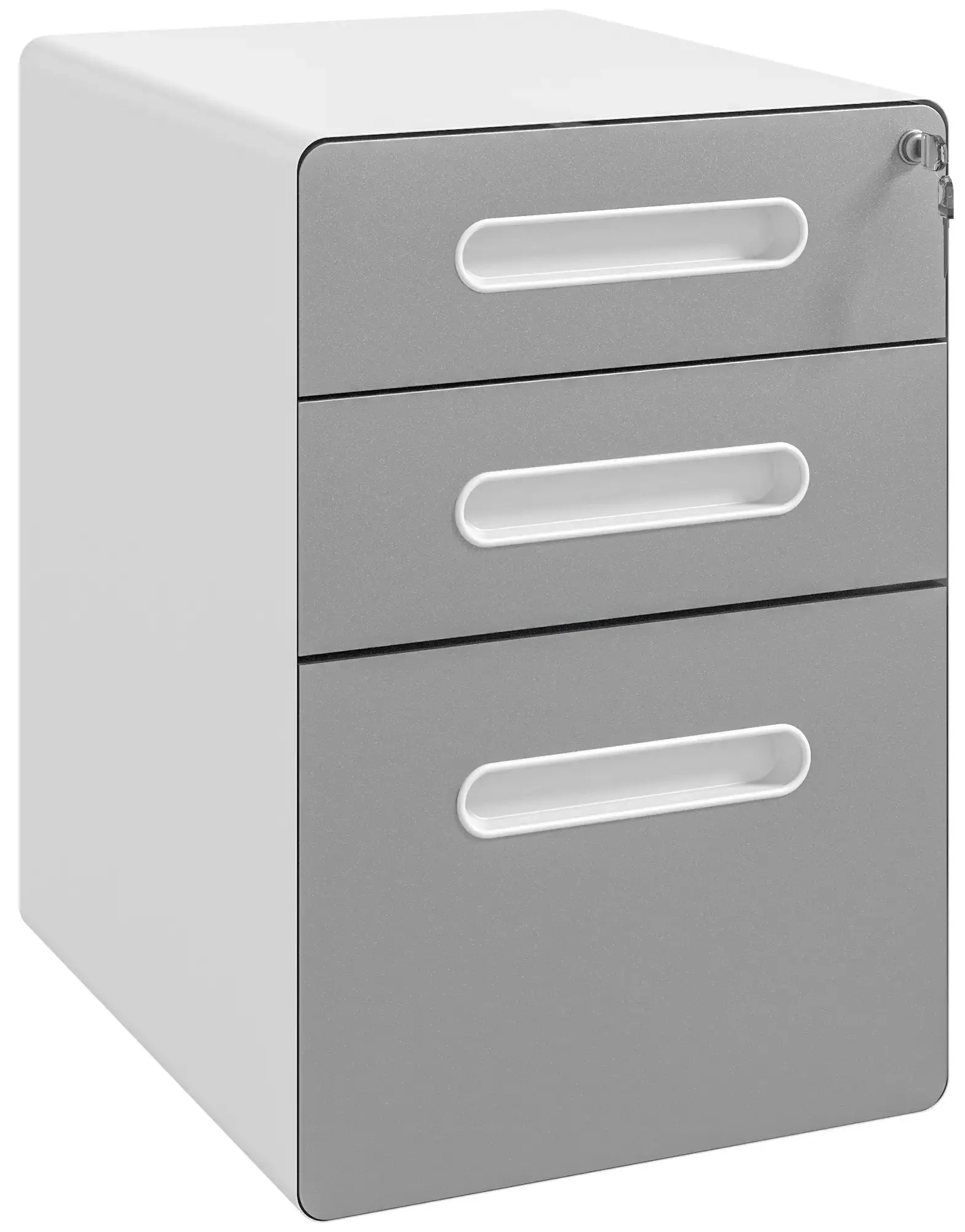 Comoda pe rotile Vinsetto 924-007V00LG (Light Grey) - 2