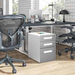 Comoda pe rotile Vinsetto 924-007V00LG (Light Grey) Thumb