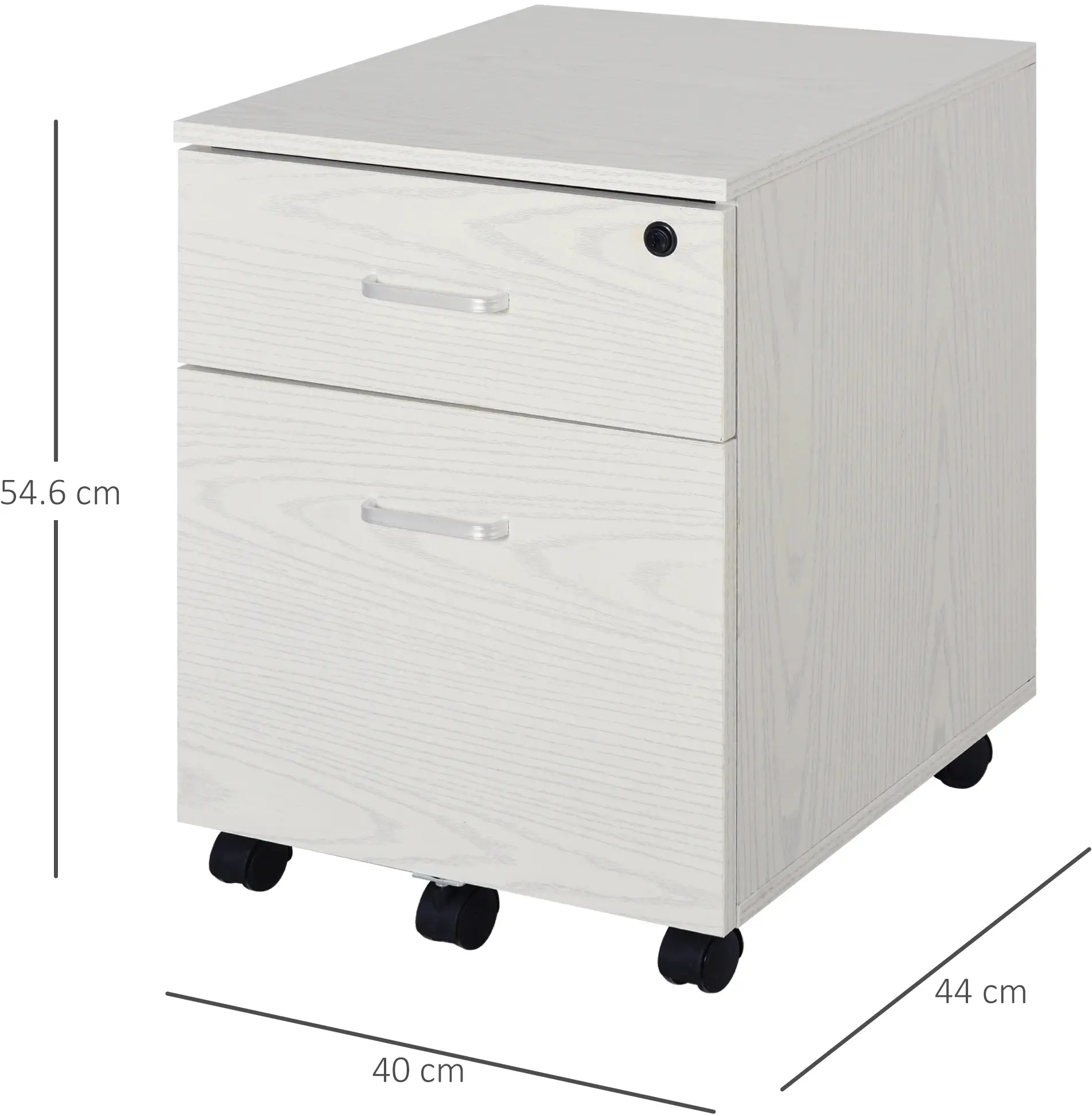 Комод выкатной Vinsetto 924-023WT (White) - 7