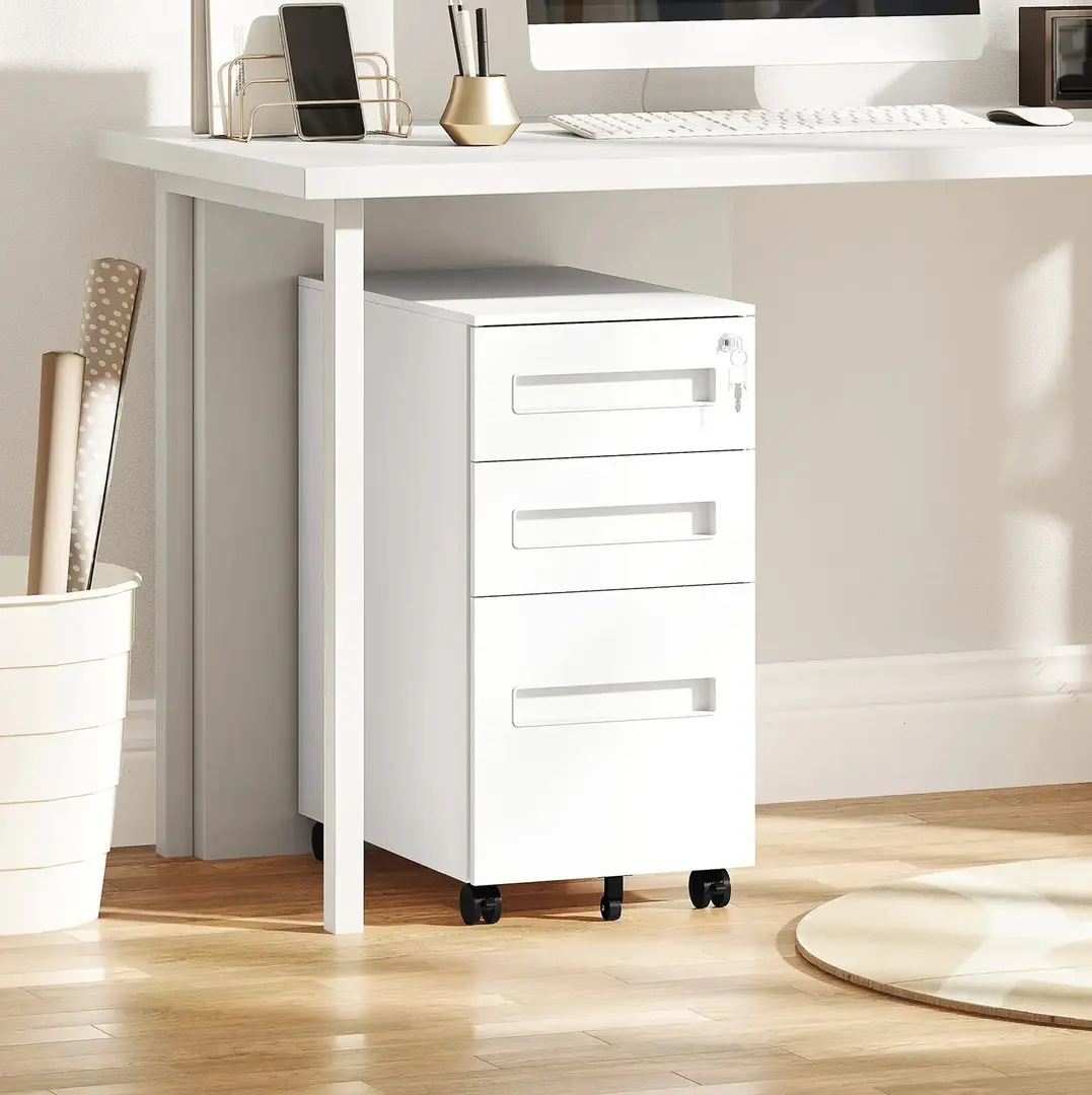 Comoda pe rotile Vinsetto 924-100V00WT (White)