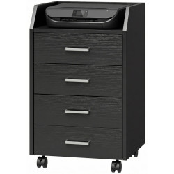 Мобильный комод Vinsetto 924-036V00BK (Black) Thumb