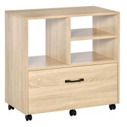 Tumba mobila de birou Vinsetto 924-041 (Natural) Thumb