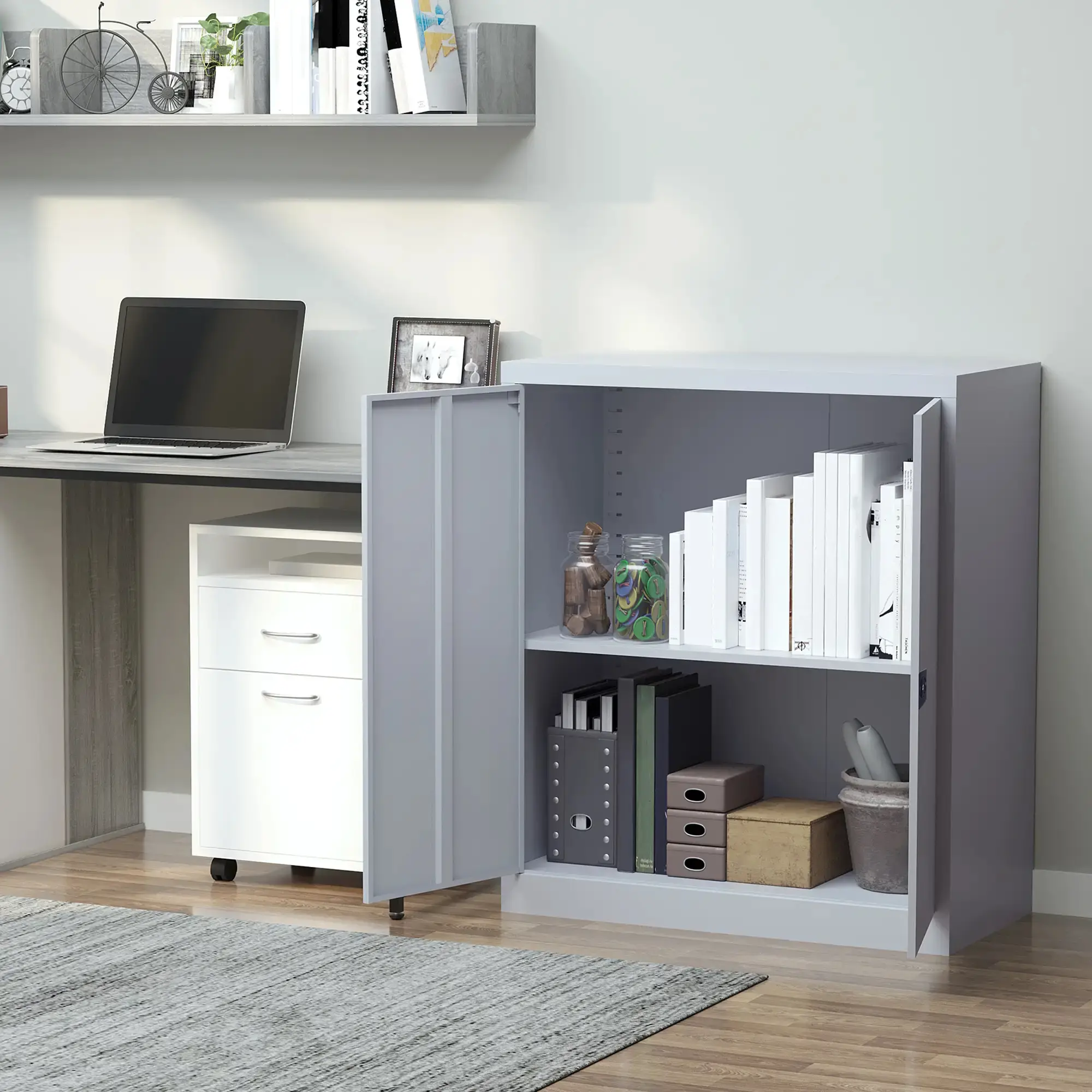 Dulap Vinsetto 913-013 (Grey) - 3