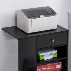 Тумба выкатная Vinsetto 920-069BK (Black) Thumb