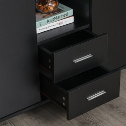 Tumba cu rotile Vinsetto 924-009 (Black) Thumb