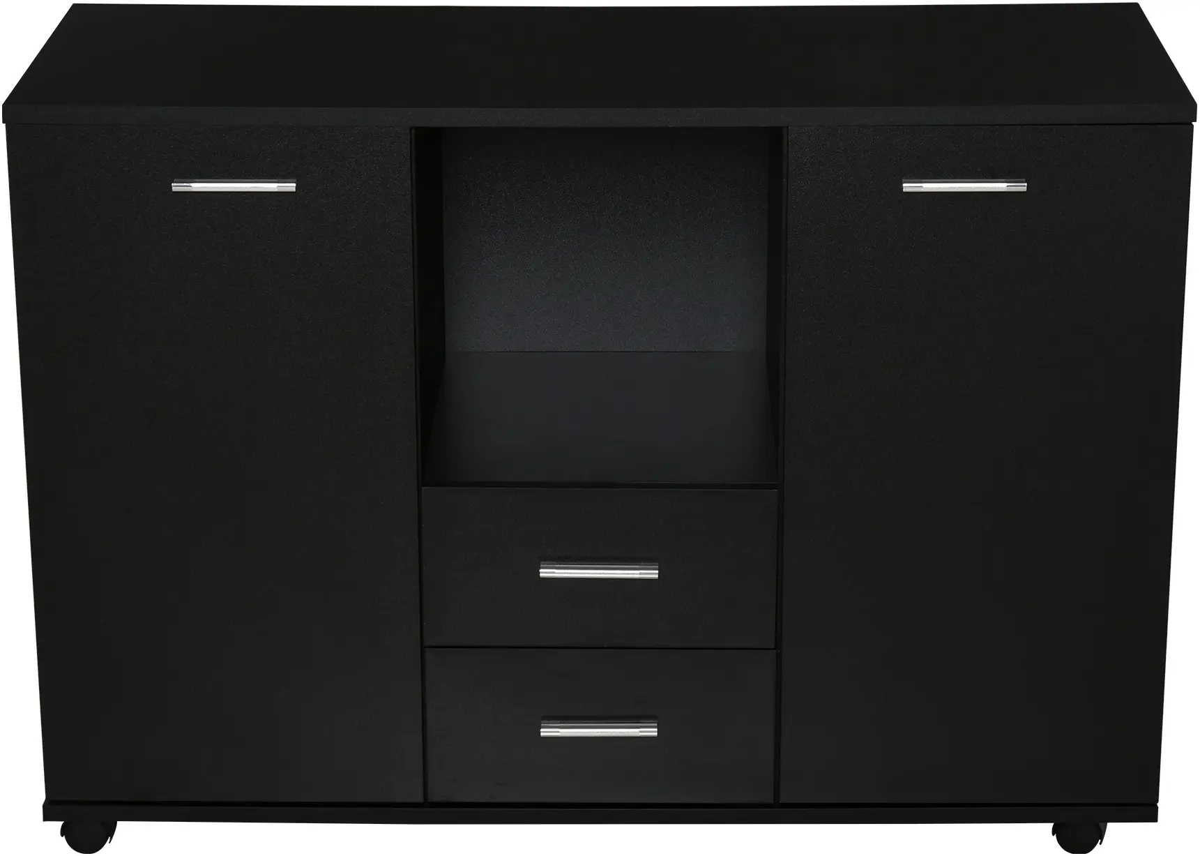 Tumba cu rotile Vinsetto 924-009 (Black) - 3