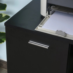 Tumba cu rotile Vinsetto 924-009 (Black) Thumb