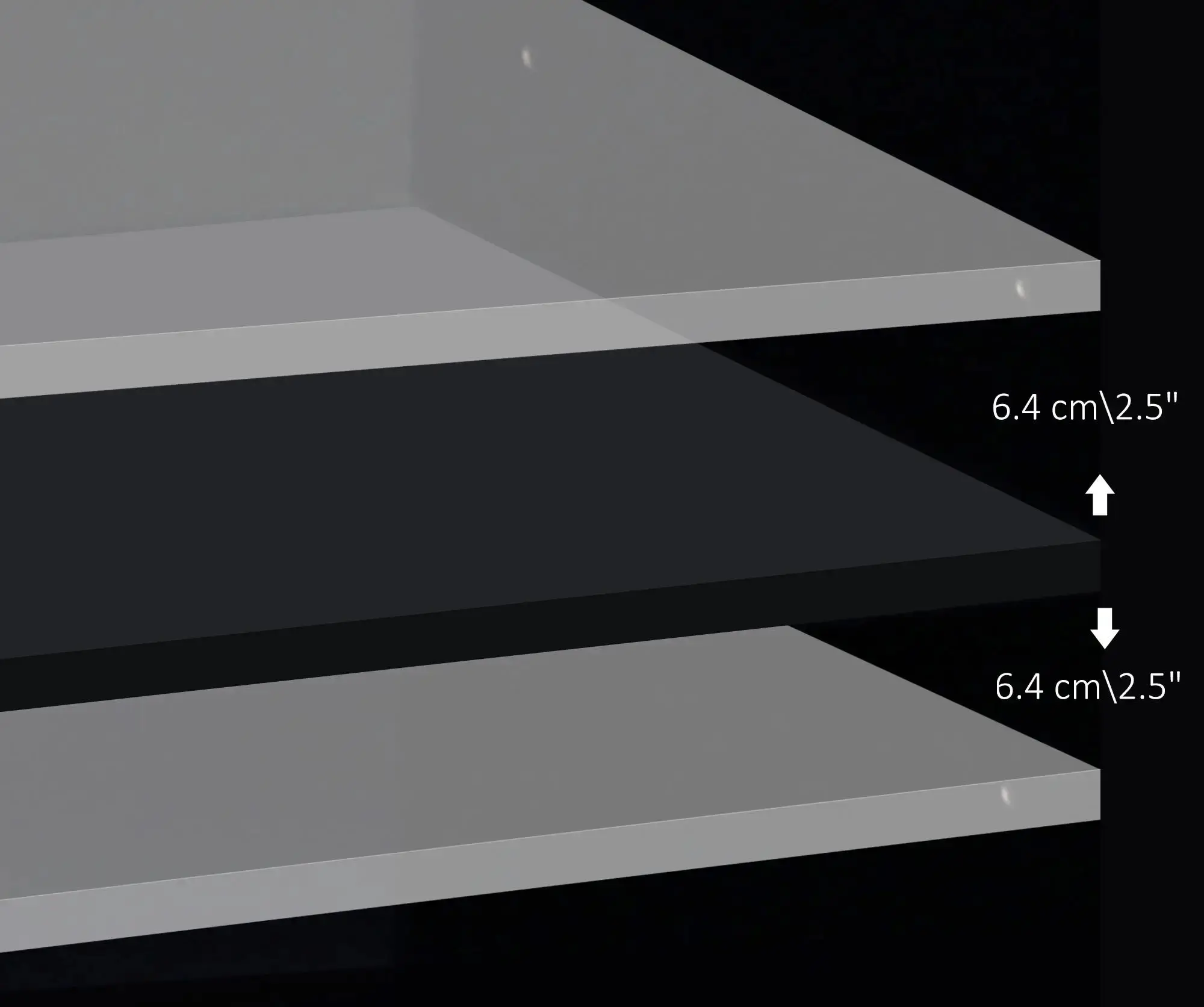 Tumba cu rotile Vinsetto 924-009 (Black) - 10