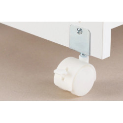 Tumba cu rotile Vinsetto 924-046WT (White) Thumb