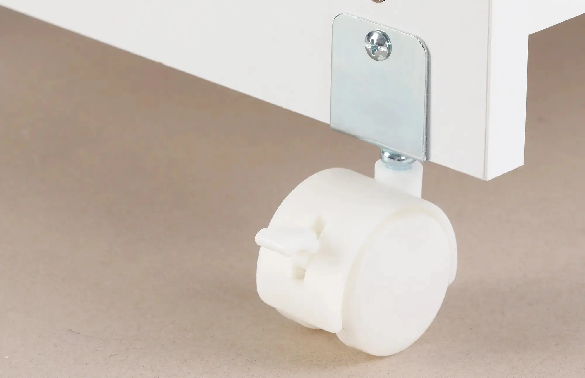 Tumba cu rotile Vinsetto 924-046WT (White) - 6